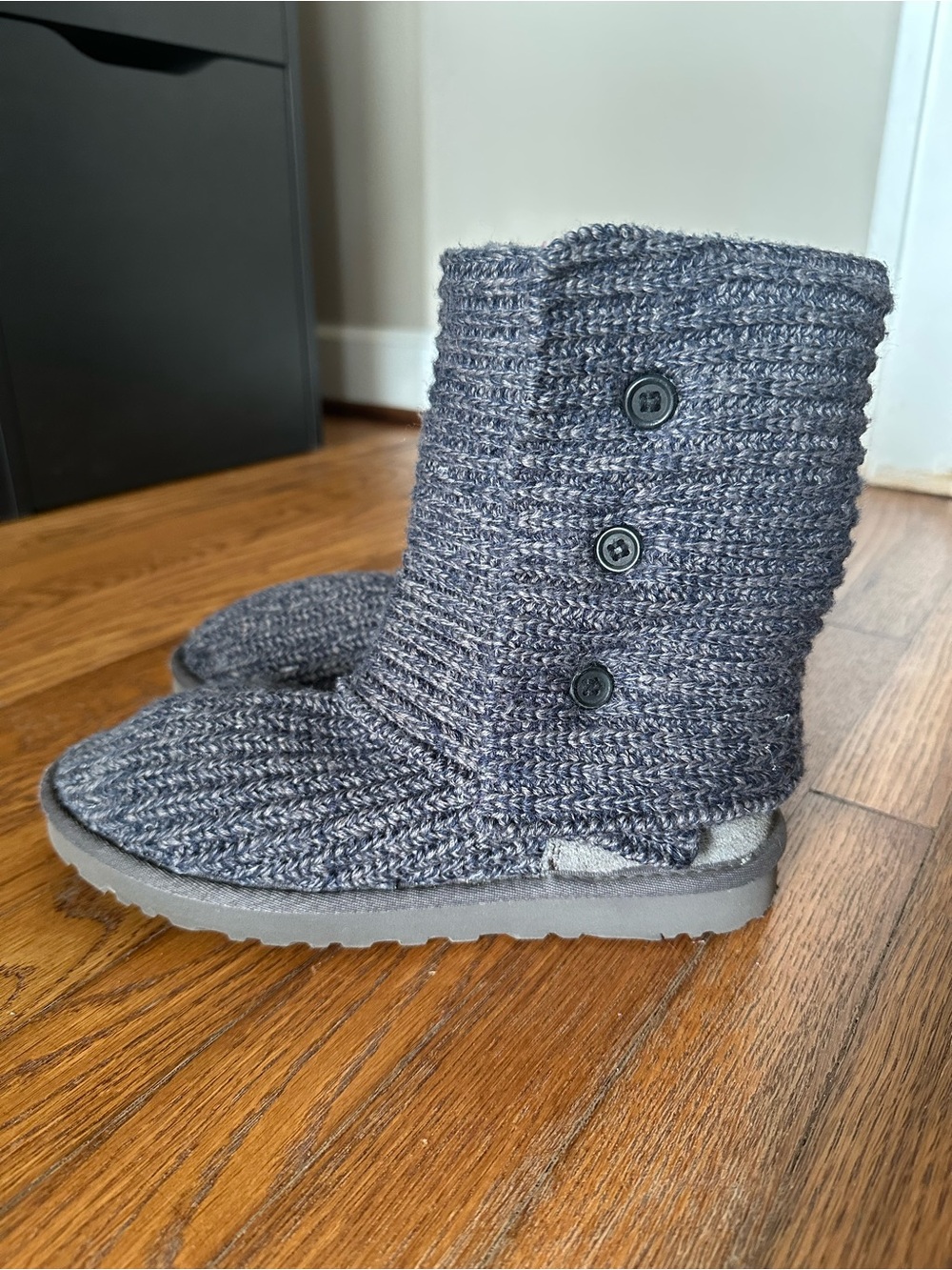 UGG Classic Cardy Charcoal Gray Boots - Women’s 7 (US) - Picture 3 of 15
